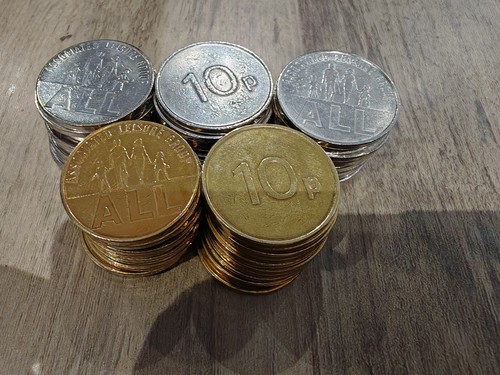 Fruit machine tokens - fruit, for