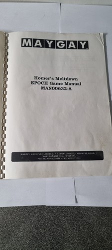 Maygay homer meltdown epoch - meltdown,