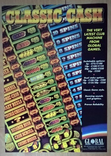 Global games classic cash - games, "classic