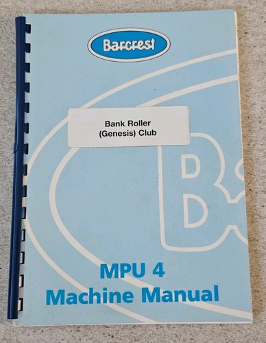 Barcrest mpu4 bank - barcrest, roller