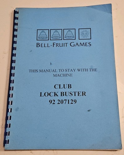 Bell fruit club - bell, lock